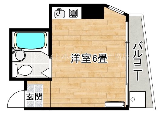 ビッグウエスト海山 間取り