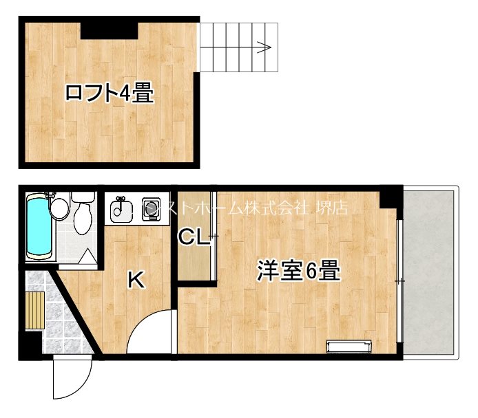 メゾンオリビア甲斐Ⅰ 間取り