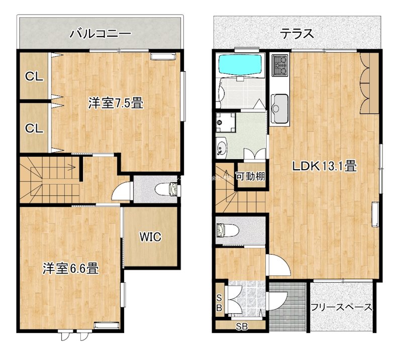 向陵西町2丁新築貸テラスハウス 1 (テラスハウス｜居住用)の物件情報 | 泉大津市 の賃貸（マンション・アパート・戸建）不動産情報はアシストホーム株式会社泉大津本店へ！