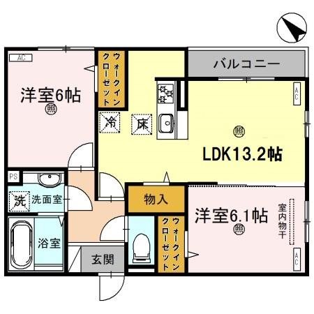 トリシア クレール 間取り