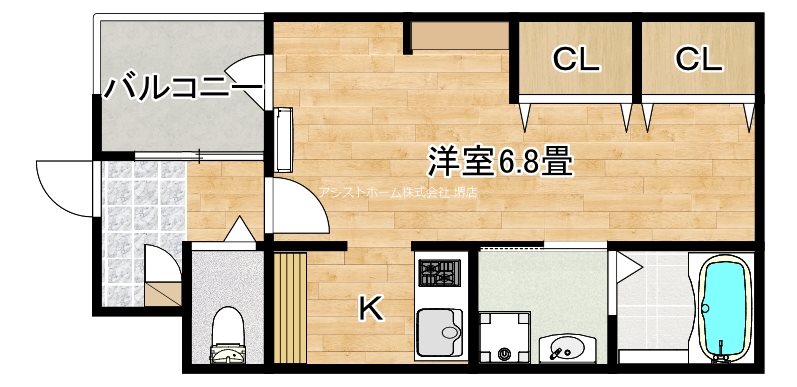 ジーイーサンク 間取り