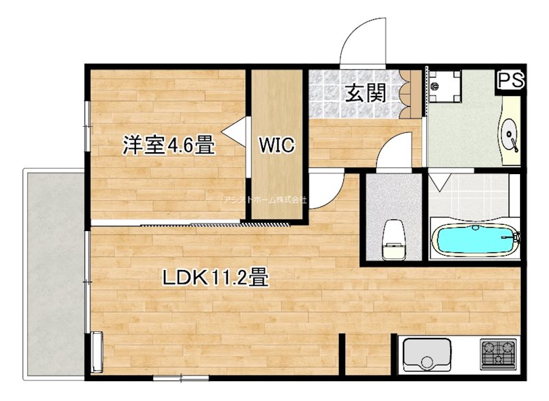 SouthAuberge（サウスオーヴェルジュ） 間取り