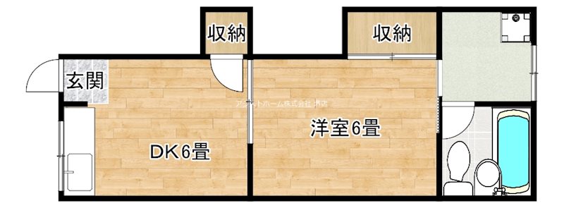 メゾン浜寺 間取り