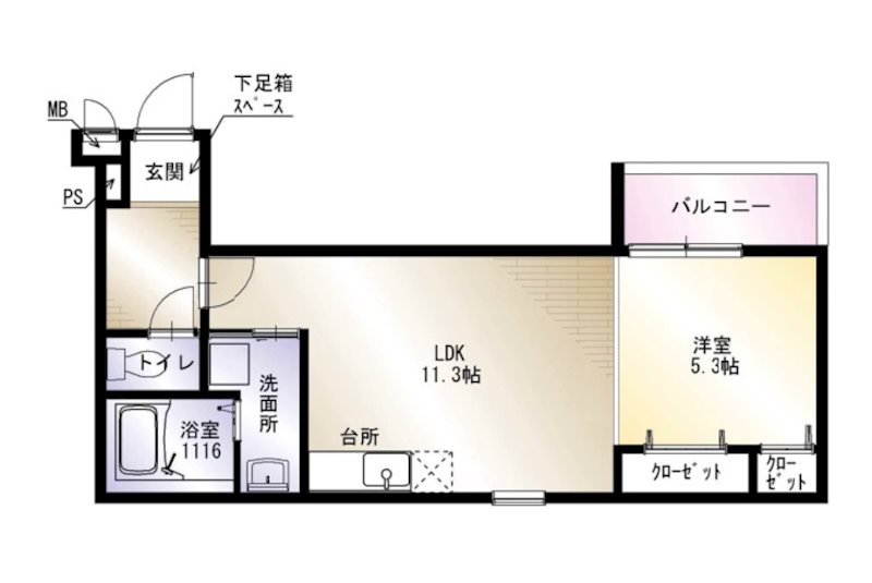 ポルボロン 間取り