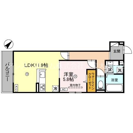 トリシア Yuki 間取り