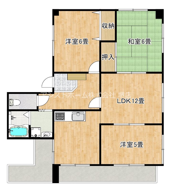 センチュリーハイツ堺 間取り