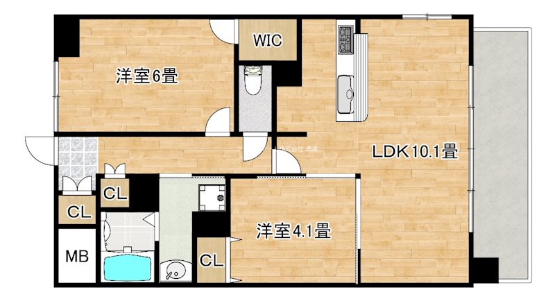 Sophia court宿院 間取り