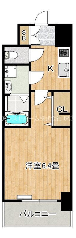 S-RESIDENCE堺altklas 間取り