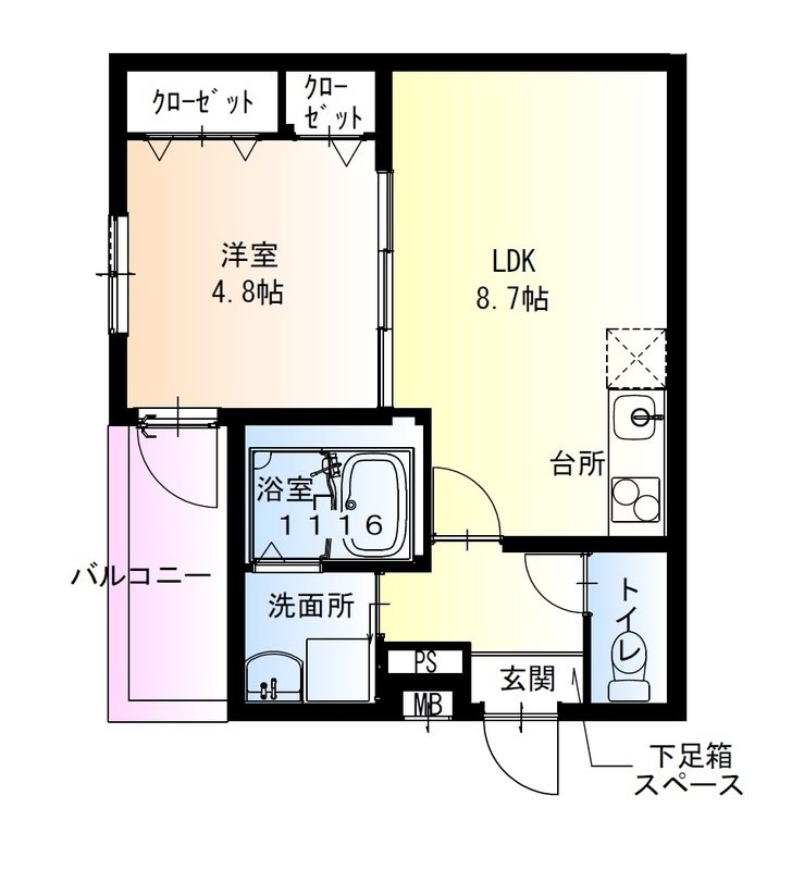 フジパレス高石加茂 間取り