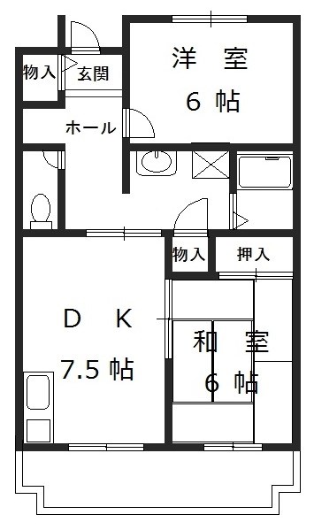 西井MX-Ⅰ 間取り
