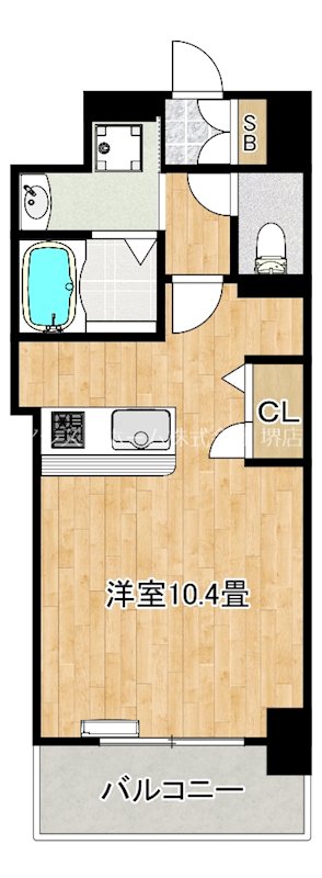 S-RESIDENCE堺altklas 間取り