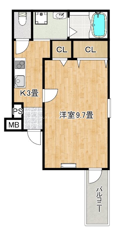 フジパレス西湊Ⅰ番館 間取り