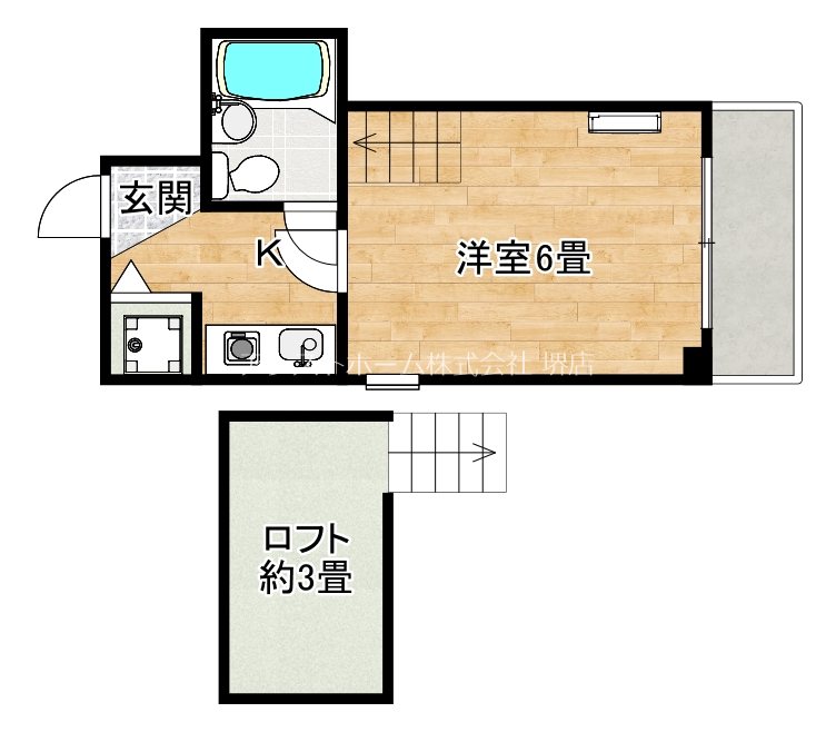 シャルマンフジ香ヶ丘 間取り