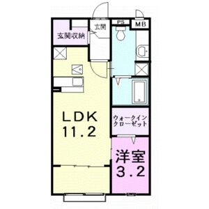 ハートベイルC 間取り