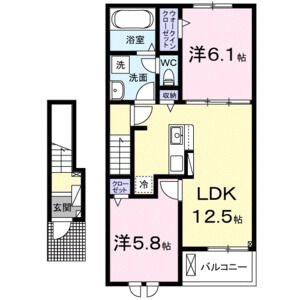 フリーデ・M 間取り