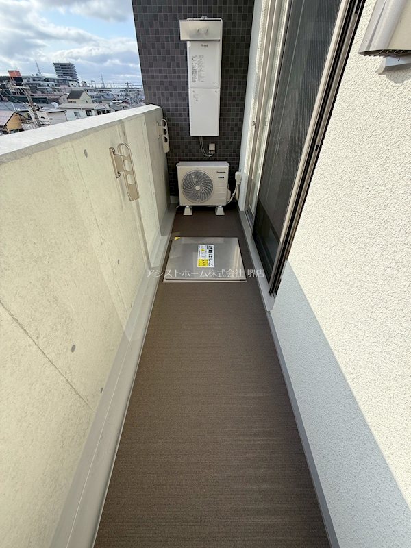 西湊町ジーイー・ディス ベランダ