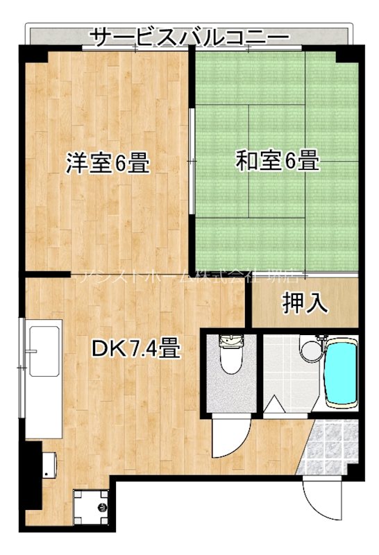 シャトーレインボー 間取り