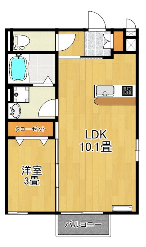 ヒルズ羽衣 間取り