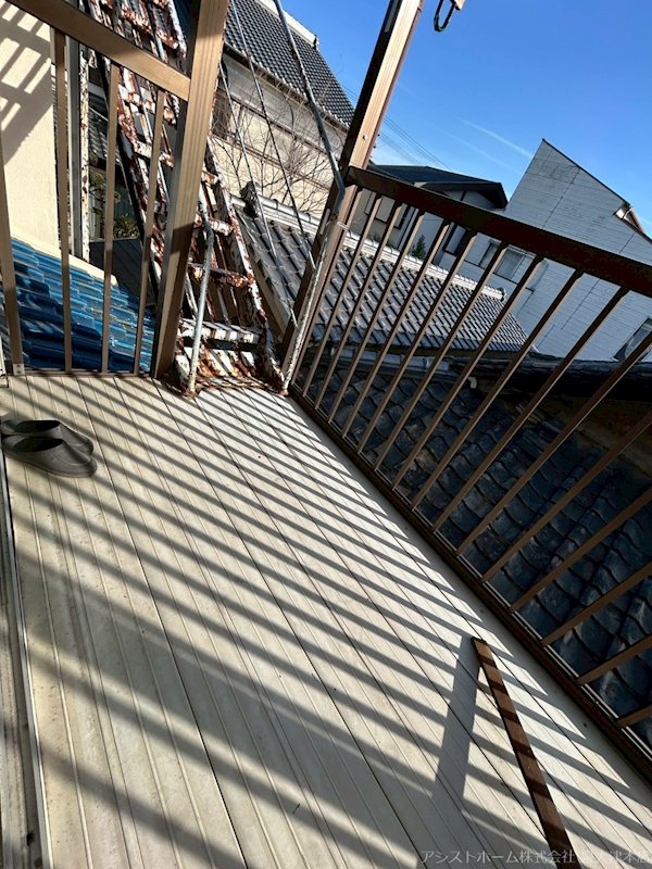 助松町3丁目一戸建て ベランダ