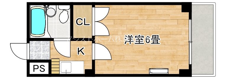 サワーハイツ北庄町  間取り