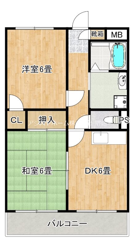 SENSE　COURT堺上野芝 間取り