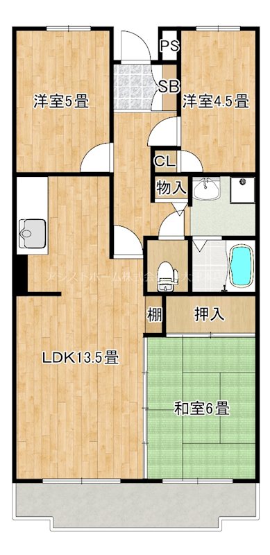 ハウプトブルク 間取り