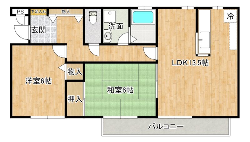 ディスターN 間取り