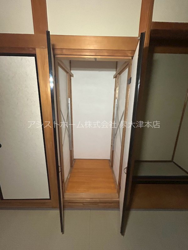 タチバナ様神須屋町戸建賃貸 収納