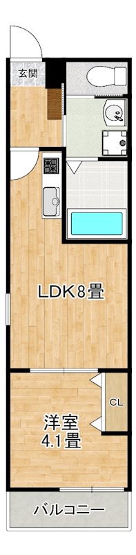 KS NORTH PLASE 間取り