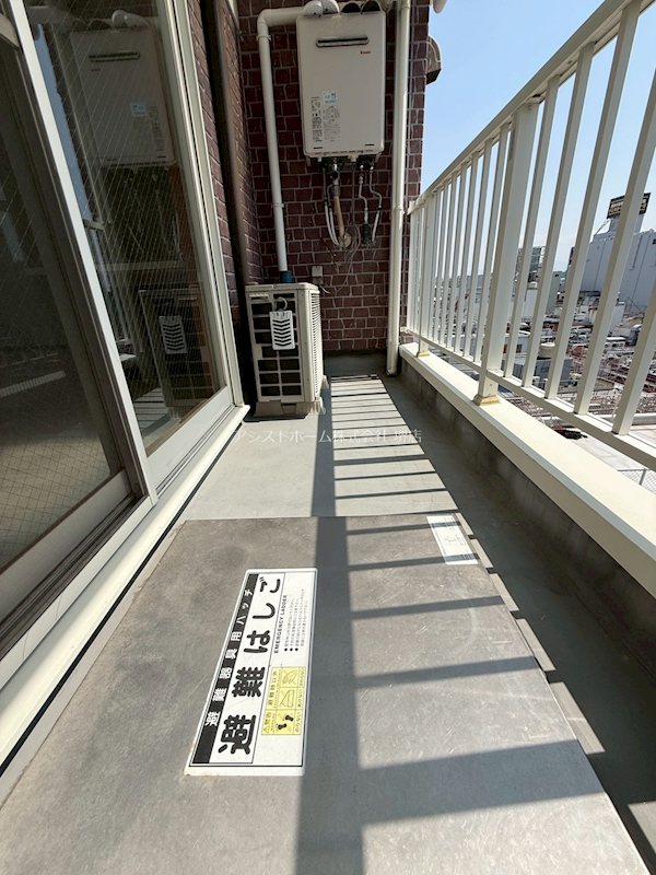 シティーコート北瓦町 ベランダ