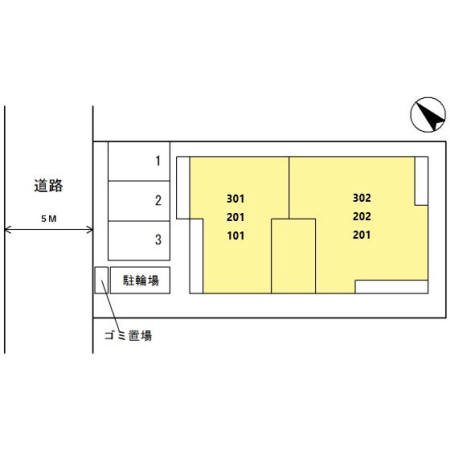 メゾン旭/駅前 駐車場