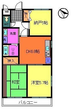 プリモディーネ高石 間取り