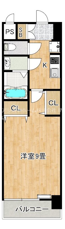 GLUCK MAISON S-SAKAI XVI【グリュックメゾン堺16】 間取り