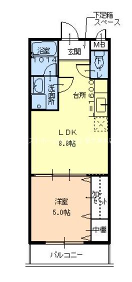 コリーヌ池上 間取り