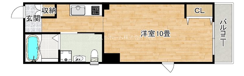 TKアンバーコート宿院 間取り