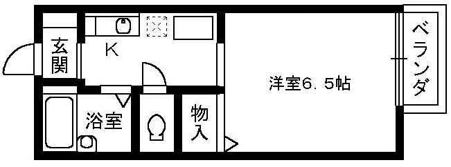仲尾ハイツ 間取り