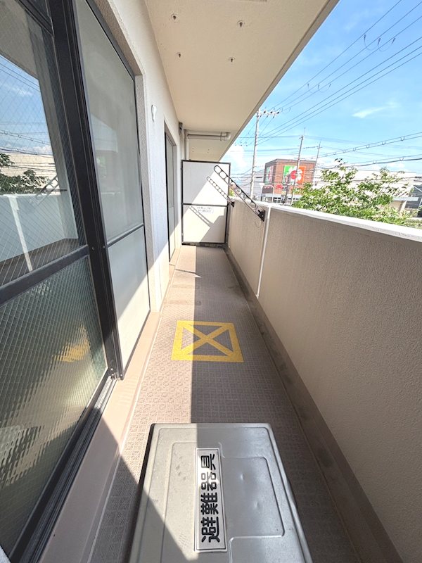 リアンジェ泉大津 ベランダ