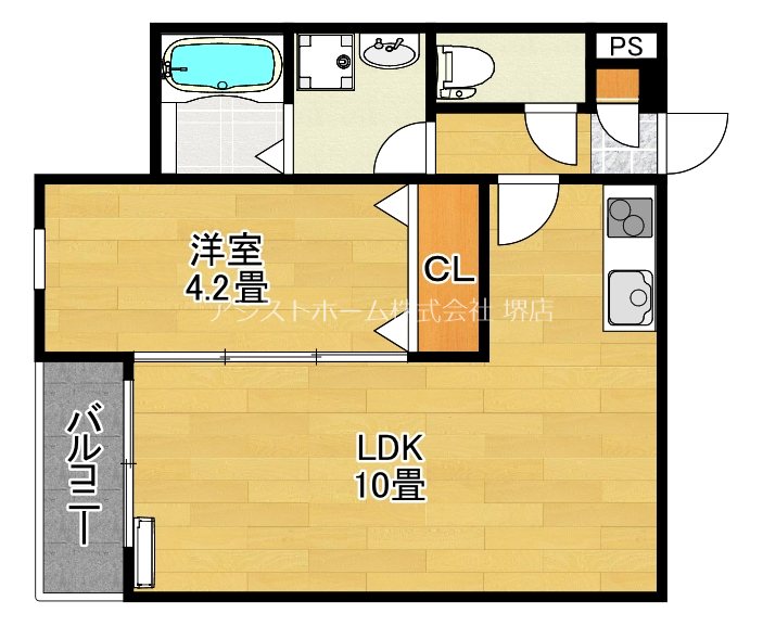 レヴール鳳南 間取り
