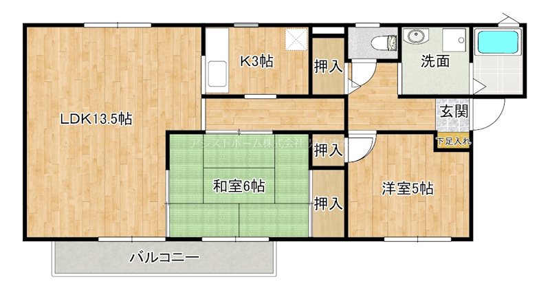 ディスターS 間取り
