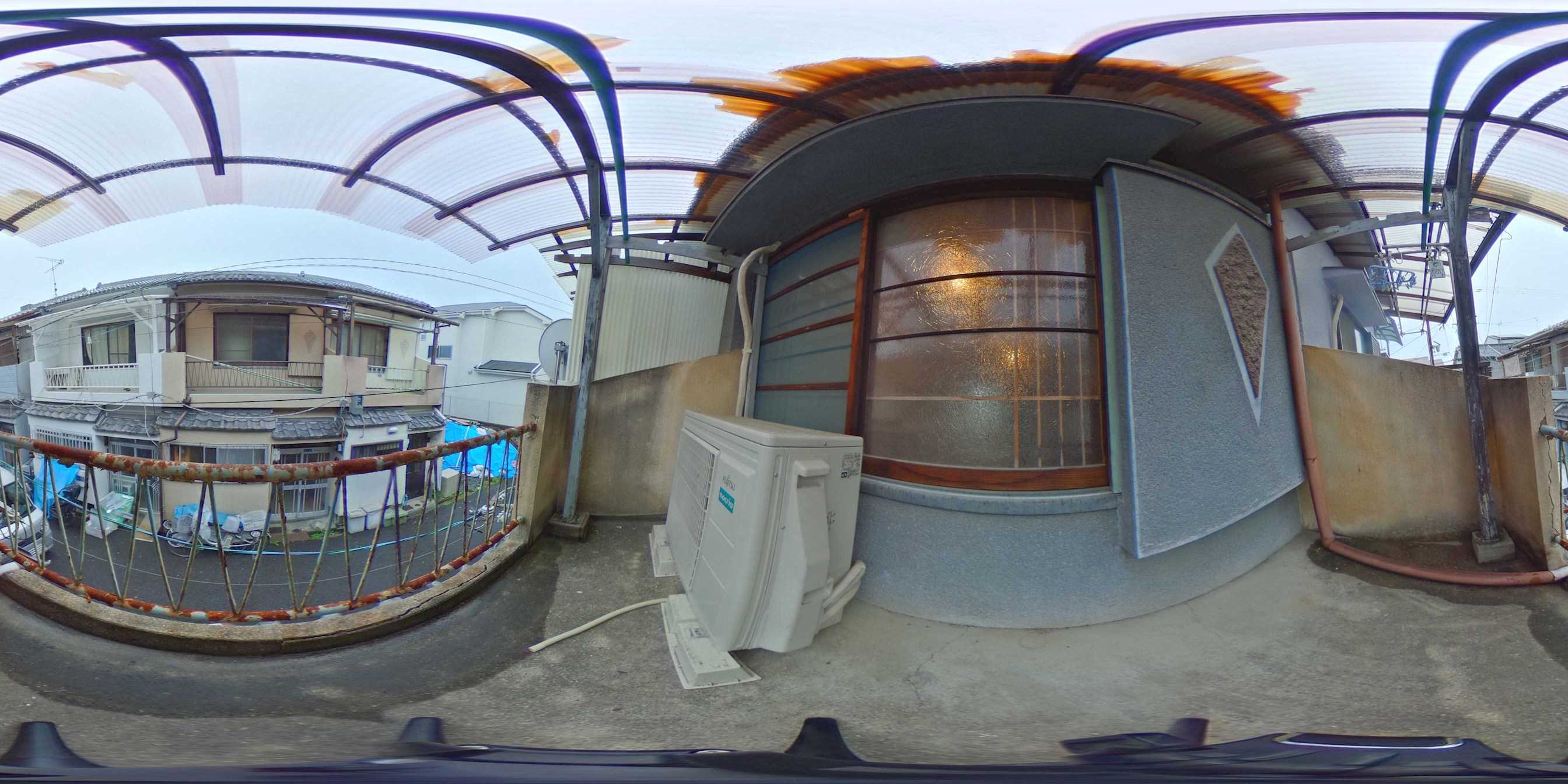 富秋町テラス ベランダ