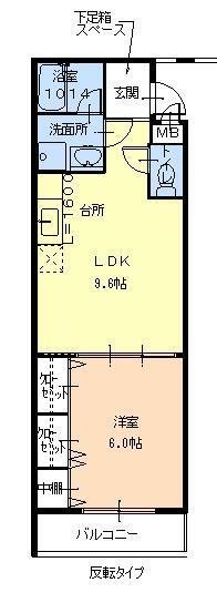 コリーヌ池上 間取り