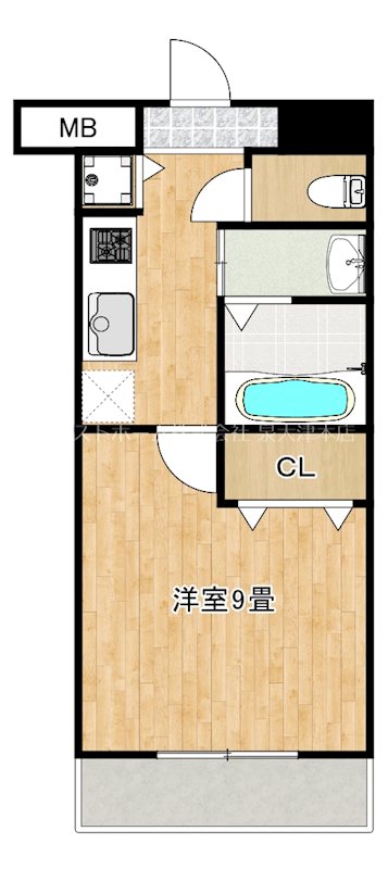 Feliz高石. 間取り