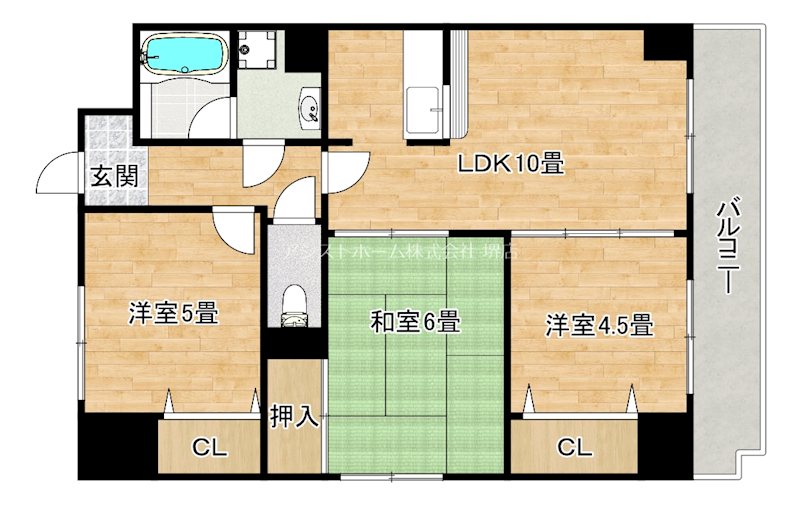 マノワールコトン 間取り