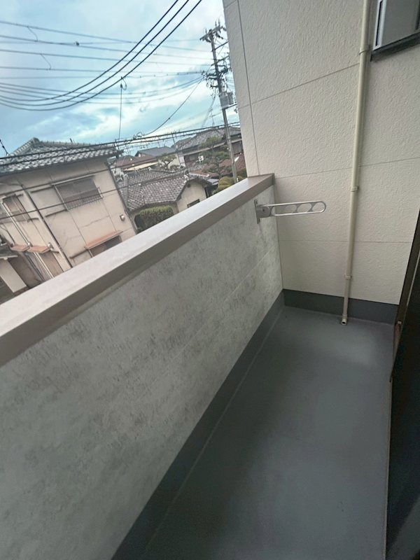 フジパレス高石千代田Ⅱ番館 ベランダ