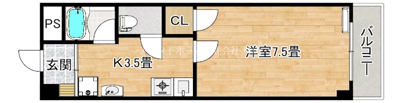 フォーレスト中百舌鳥 間取り