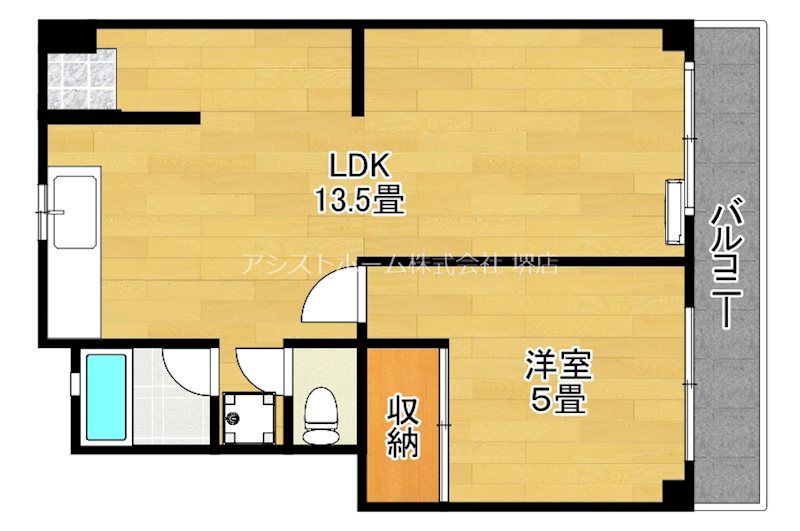 パークハイツ浜寺 間取り