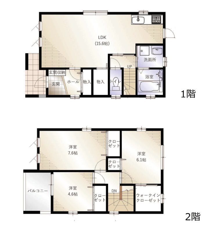 フジパレス戸建賃貸磯上町五丁目 間取り