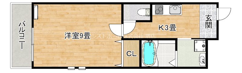 フジパレス湊駅南 間取り
