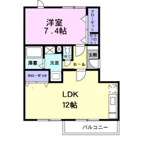 ハートベイルB 間取り