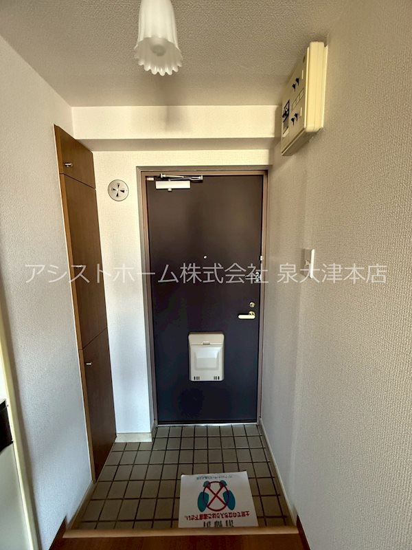 ｼｬﾙﾏﾝﾌｼﾞ東岸和田弐番館 玄関